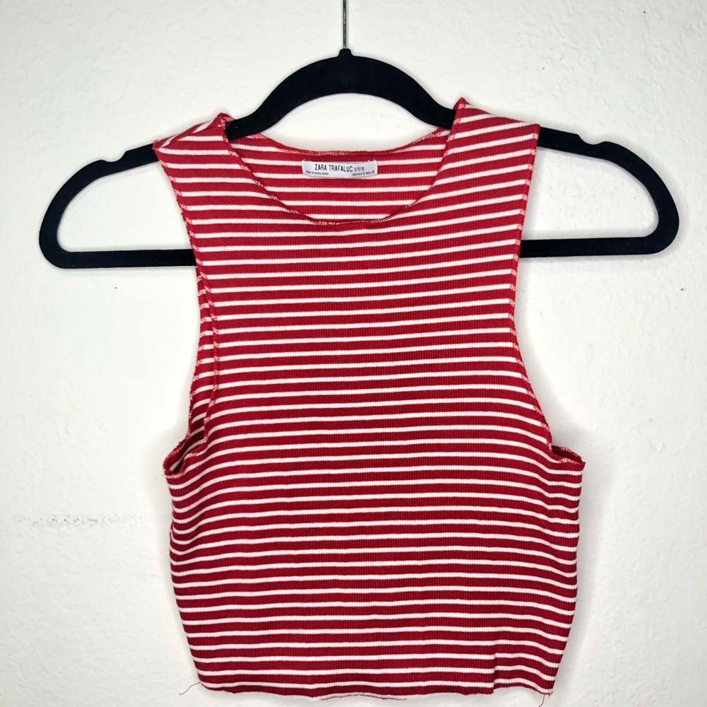 Stripped tank top